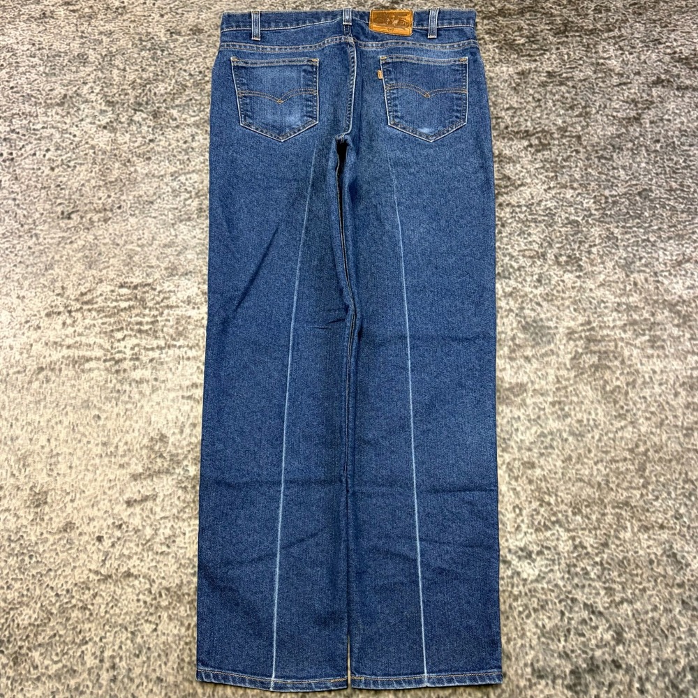 Vintage 90s Levi's 540 Jeans Relaxed Fit 34x30 Blue Denim Made In USA